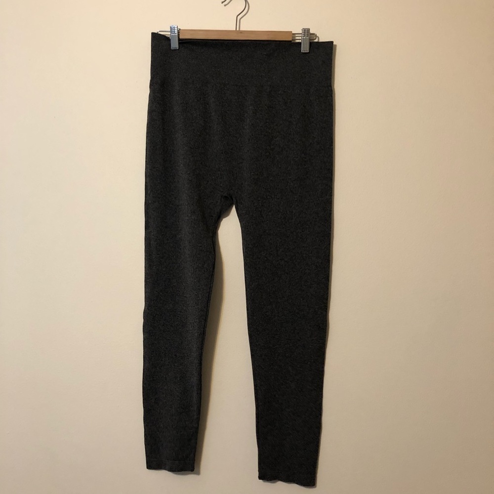 Massini Grey Leggings , 1X